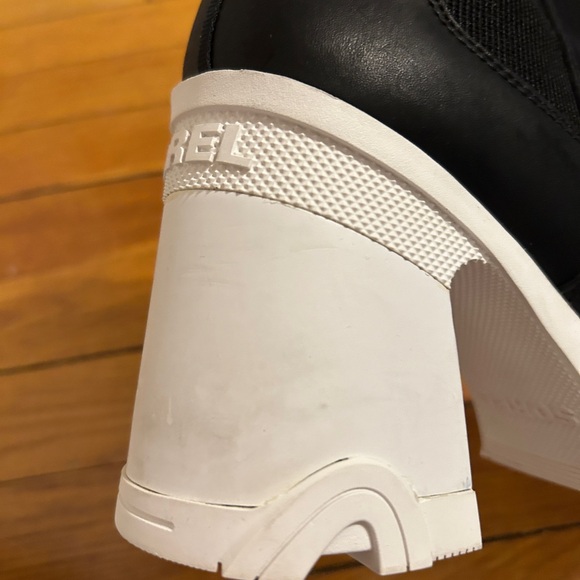 SOREL Womens Leather Pull On Chelsea Boots - Picture 9 of 16